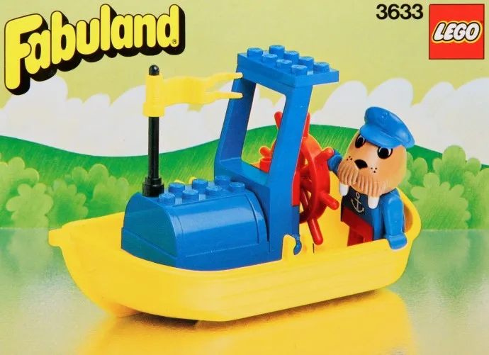 Motorboot met Walter Walrus