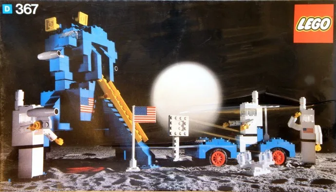 Ruimtemodule met astronauten