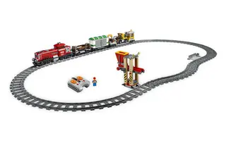 Red Cargo Train