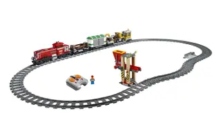 Red Cargo Train