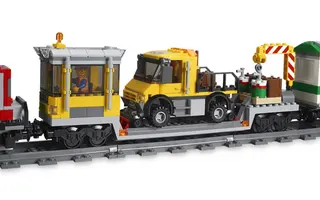 Red Cargo Train