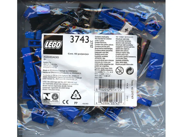 Locomotive Blue Bricks