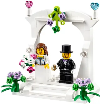 Minifigure Wedding Favour Set