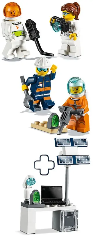 Mars Exploration Minifigure Pack