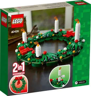 Weihnachtskranz 2-in-1