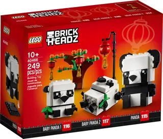 Chinese Nieuwjaar Panda's