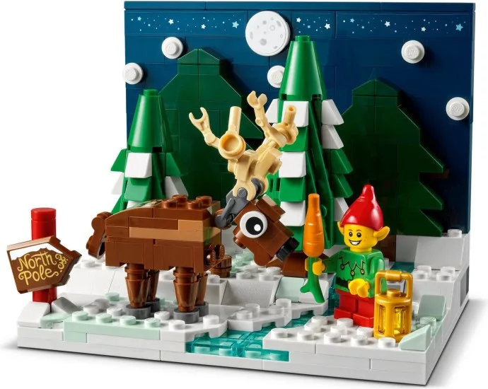 Cour avant du Père Noël