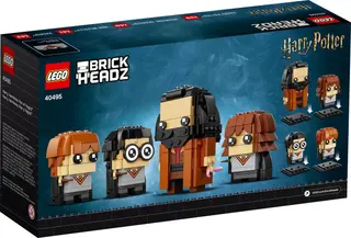 Harry, Hermine, Ron und Hagrid