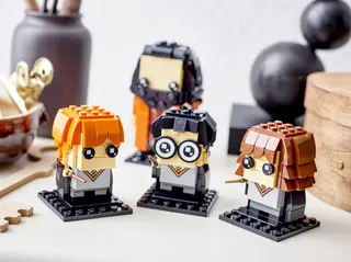 Harry, Hermine, Ron und Hagrid