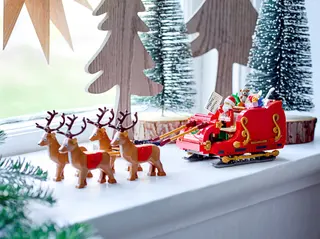 De slee van de Kerstman