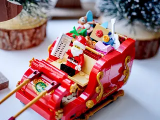 De slee van de Kerstman