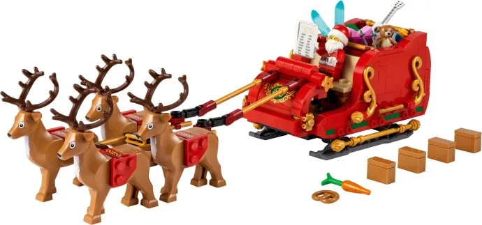De slee van de Kerstman