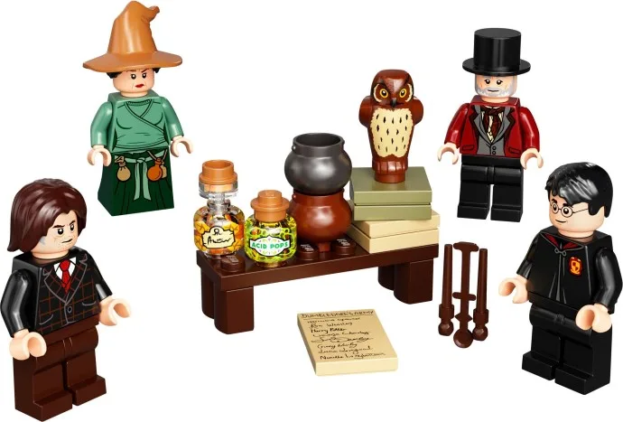 Accessoireset voor minifiguren uit de tovenaarswereld