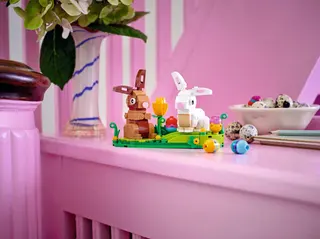 Easter Rabbits Display