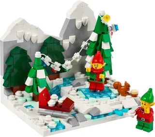 Scène des elfes d'hiver