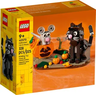 Halloween Cat and Mouse