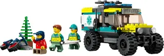 Ambulance tout-terrain 4x4 de secours
