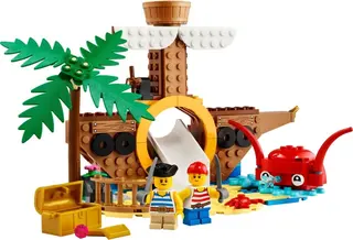 Aire de jeux du bateau pirate