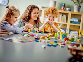 Jouer avec le braille - Alphabet allemand