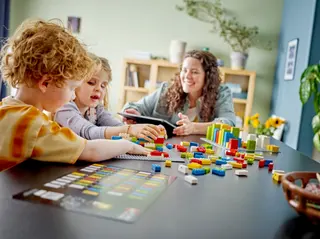 Spielen mit Braille – Italienisches Alphabet