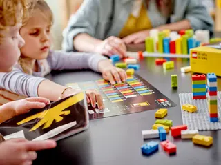 Spielen mit Braille – Italienisches Alphabet