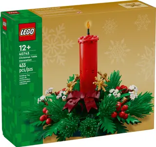 Kersttafeldecoratie
