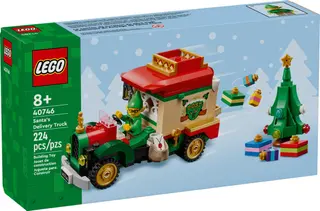 De bezorgwagen van de Kerstman