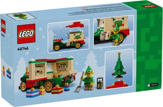 De bezorgwagen van de Kerstman