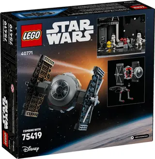 TIE Fighter met Imperial Hangar Rack