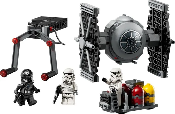 TIE Fighter met Imperial Hangar Rack