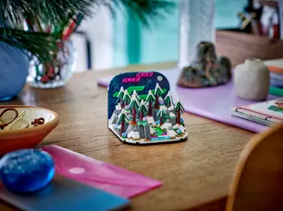 Nordlichter-Diorama