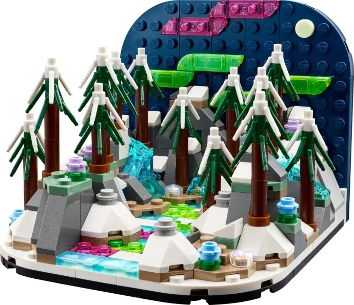 Nordlichter-Diorama