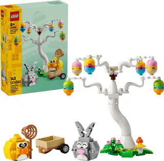 Easter Bunny and Chick Egg Hunt