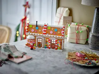 Festive Gingerbread House