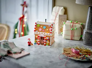 Festive Gingerbread House