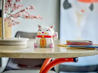 Chat porte-bonheur