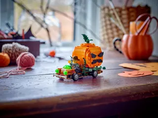 Camionnette Jack-O'-Lantern