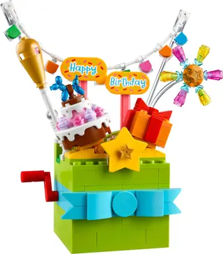 Geschenkbox-Feier