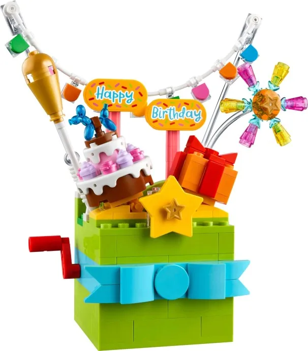 Geschenkbox-Feier