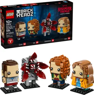 Eleven, Max, Demogorgon and Holly Figures