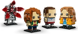 Eleven, Max, Demogorgon and Holly Figures