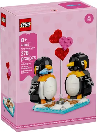 Pinguine verliebt