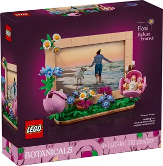 Cadre photo floral