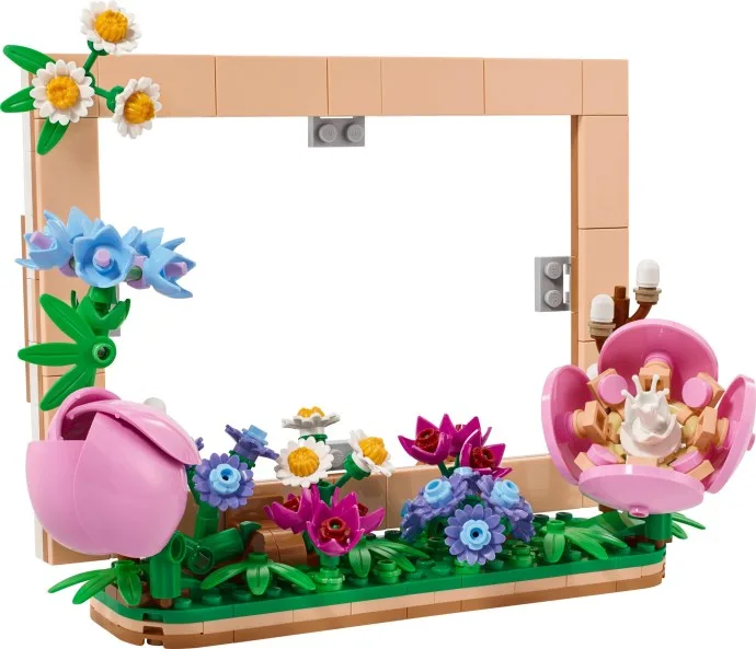 Cadre photo floral
