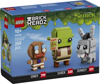 Shrek, Donkey & Gingy figuren