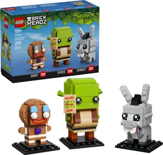 Shrek, Donkey & Gingy figuren