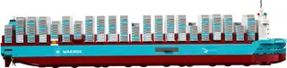 Maersk Dual-Fuel Containerschiff