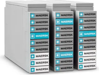 Maersk Dual-Fuel Containerschiff