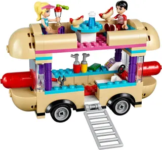 Amusement Park Hot Dog Van