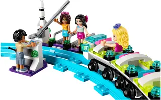 Amusement Park Roller Coaster